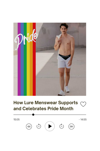 How Lure Menswear Supports and Celebrates Pride Month