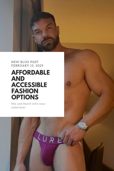 Gay Men's Underwear: Affordable and Accessible Fashion Options