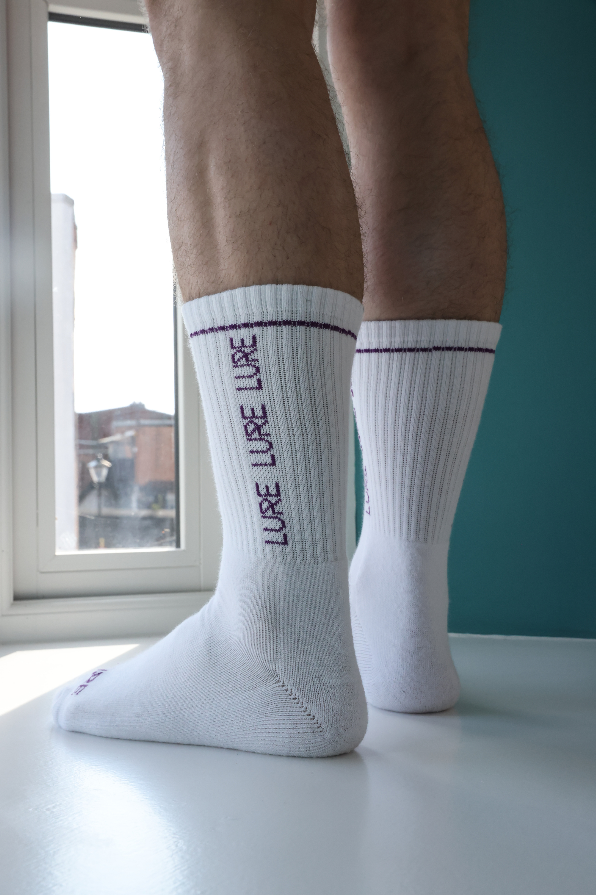 Lure Lineup Socks - Purple